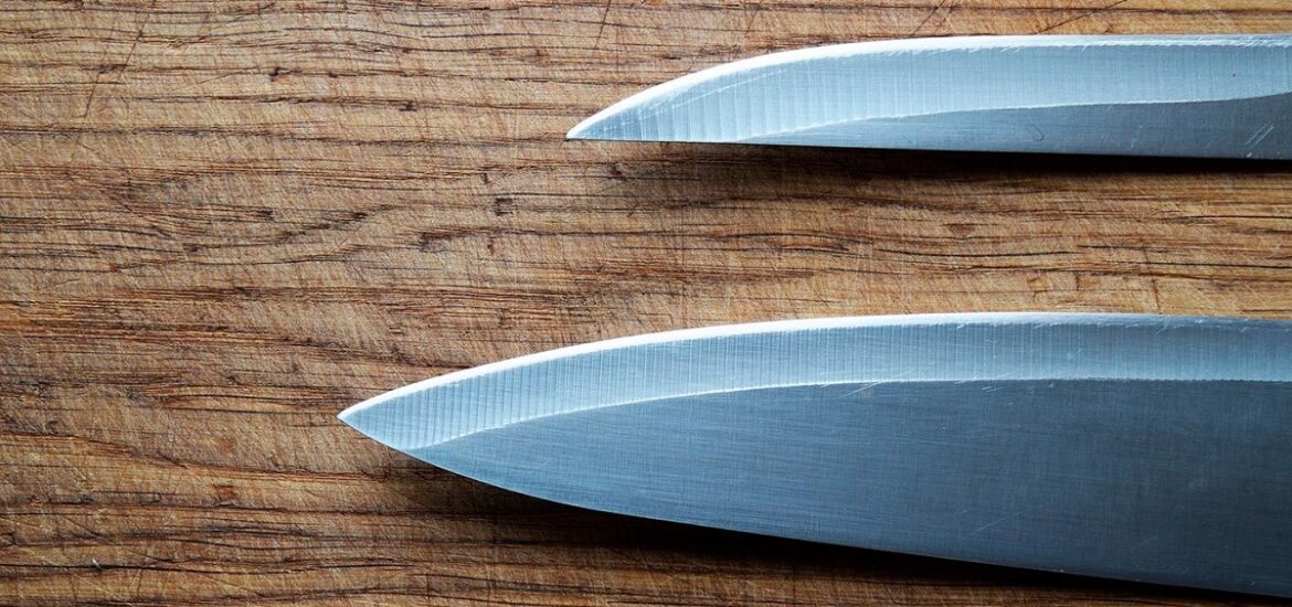 Come affilare i coltelli da cucina